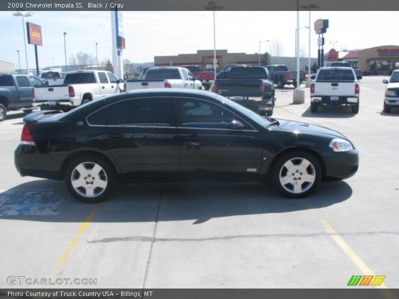Black / Gray 2009 Chevrolet Impala SS