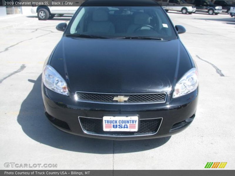 Black / Gray 2009 Chevrolet Impala SS