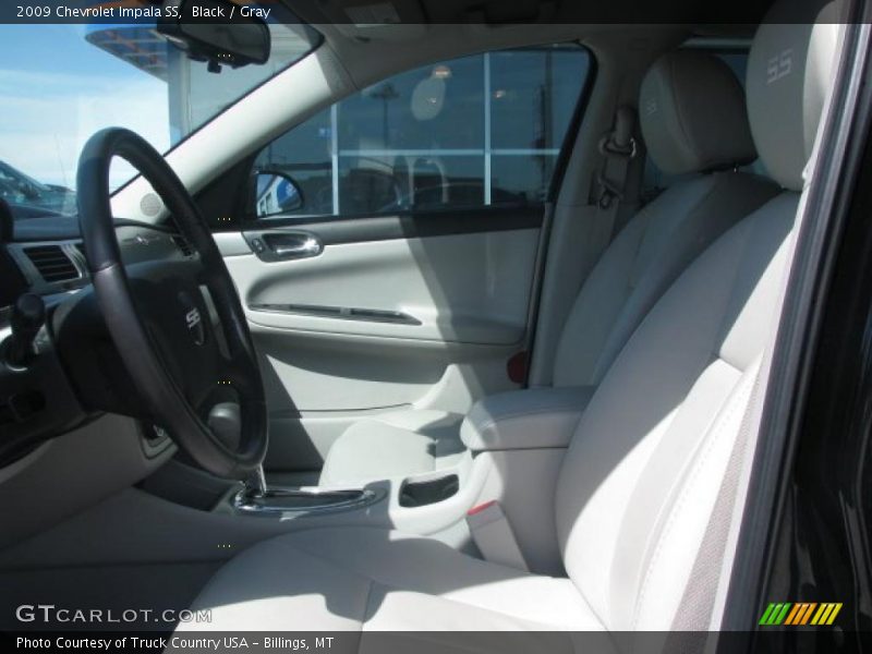 Black / Gray 2009 Chevrolet Impala SS