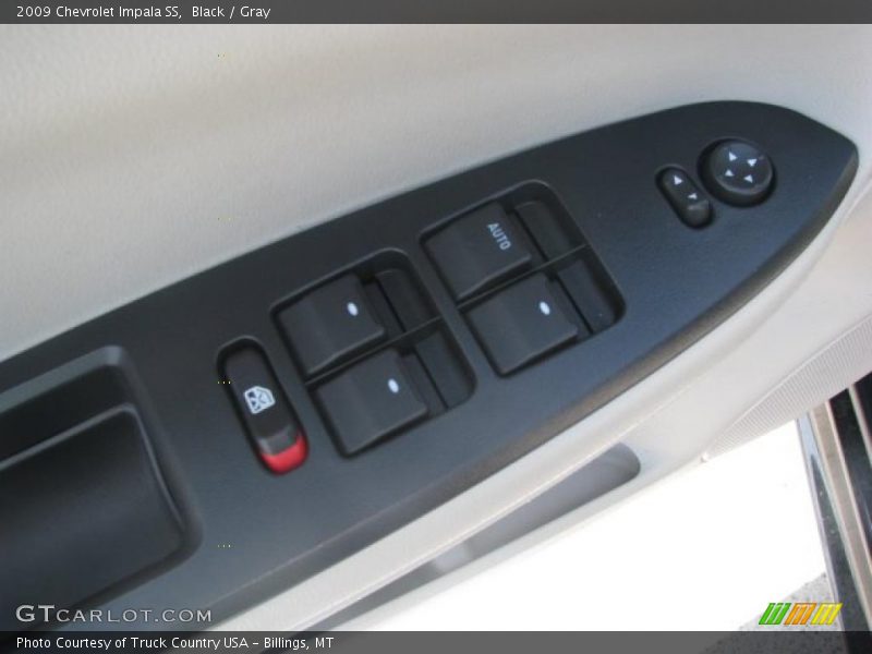 Black / Gray 2009 Chevrolet Impala SS