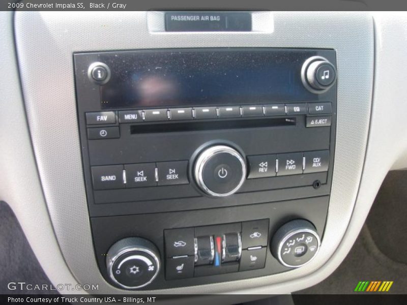 Black / Gray 2009 Chevrolet Impala SS