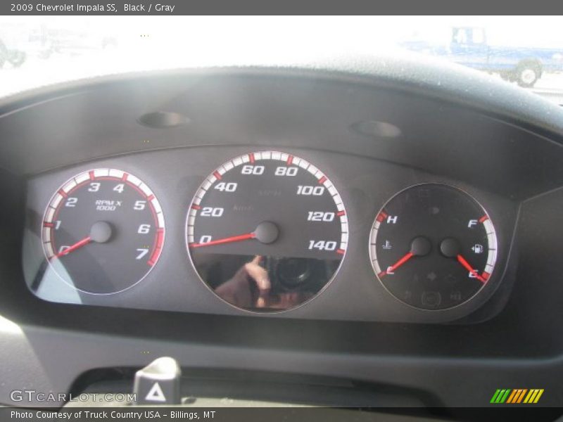 Black / Gray 2009 Chevrolet Impala SS