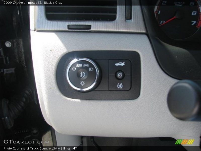 Black / Gray 2009 Chevrolet Impala SS