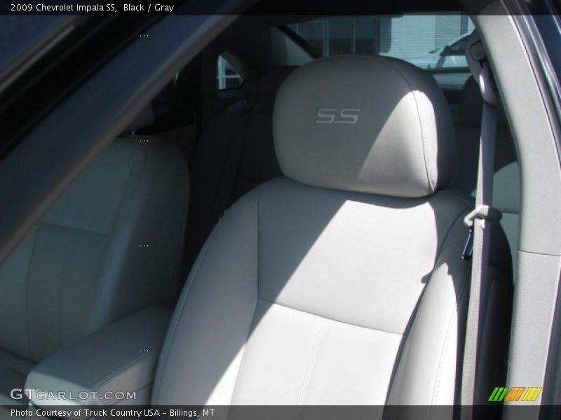 Black / Gray 2009 Chevrolet Impala SS