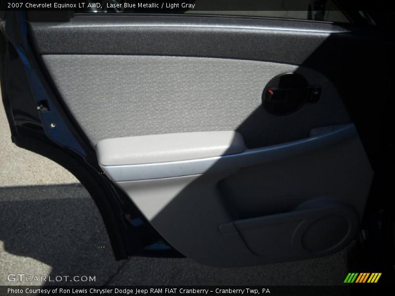 Laser Blue Metallic / Light Gray 2007 Chevrolet Equinox LT AWD