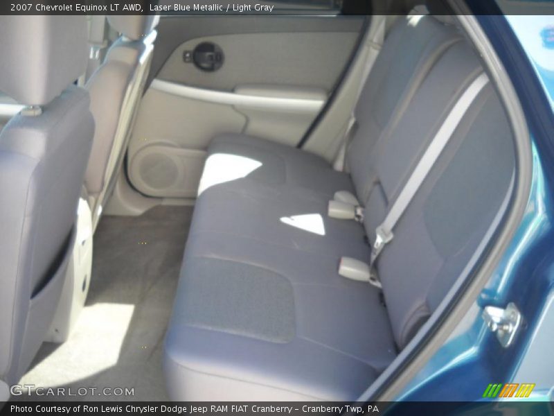 Laser Blue Metallic / Light Gray 2007 Chevrolet Equinox LT AWD