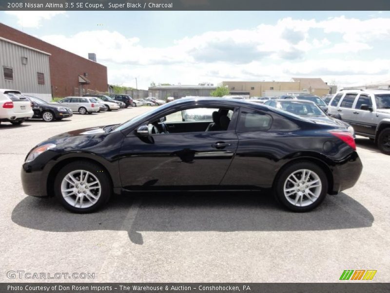 Super Black / Charcoal 2008 Nissan Altima 3.5 SE Coupe