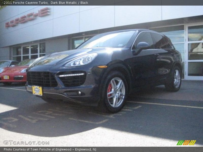 Dark Blue Metallic / Black 2011 Porsche Cayenne Turbo