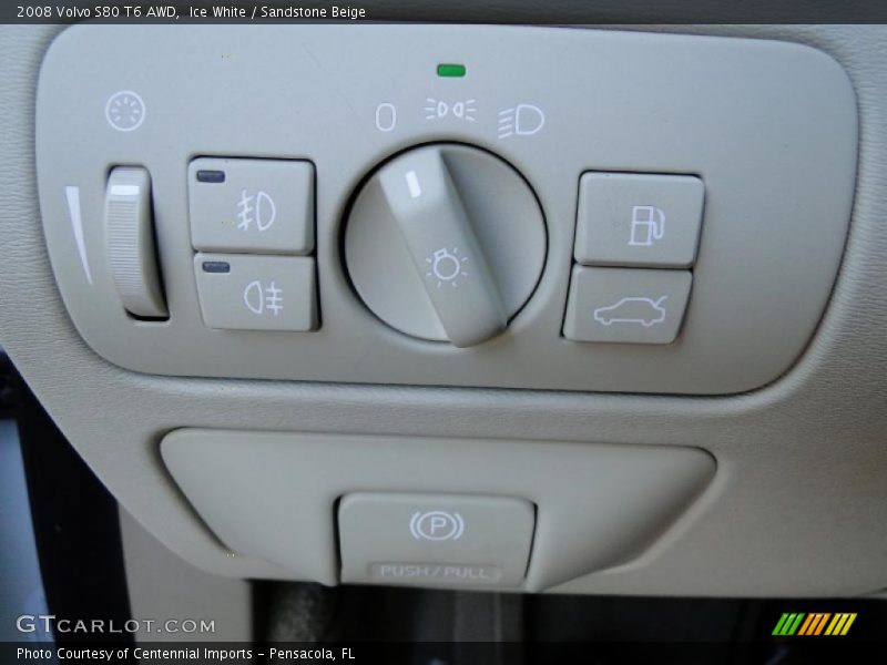 Controls of 2008 S80 T6 AWD