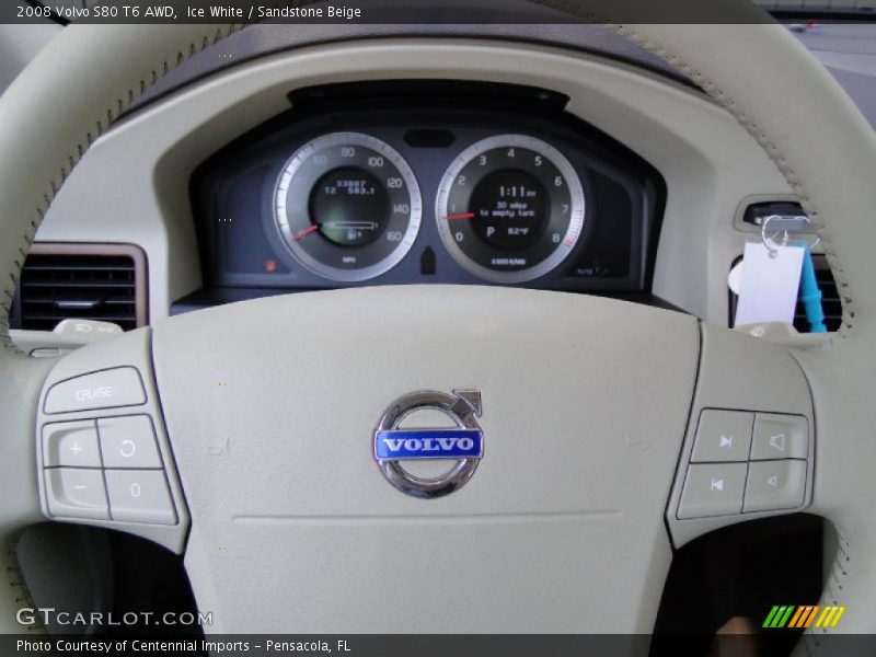  2008 S80 T6 AWD Steering Wheel