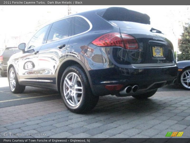 Dark Blue Metallic / Black 2011 Porsche Cayenne Turbo