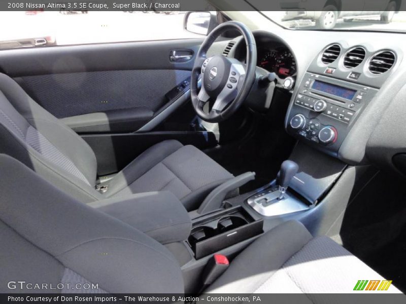 Super Black / Charcoal 2008 Nissan Altima 3.5 SE Coupe