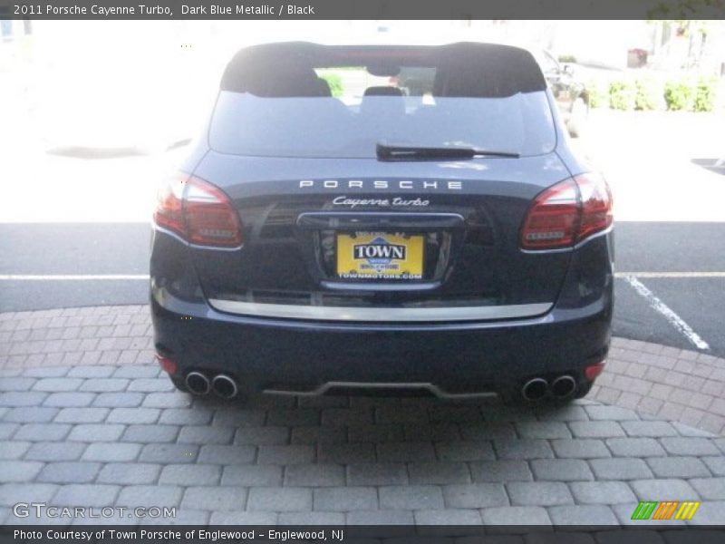 Dark Blue Metallic / Black 2011 Porsche Cayenne Turbo