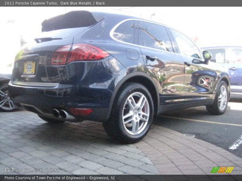 Dark Blue Metallic / Black 2011 Porsche Cayenne Turbo