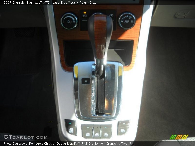 Laser Blue Metallic / Light Gray 2007 Chevrolet Equinox LT AWD