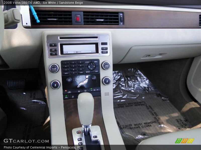 Controls of 2008 S80 T6 AWD
