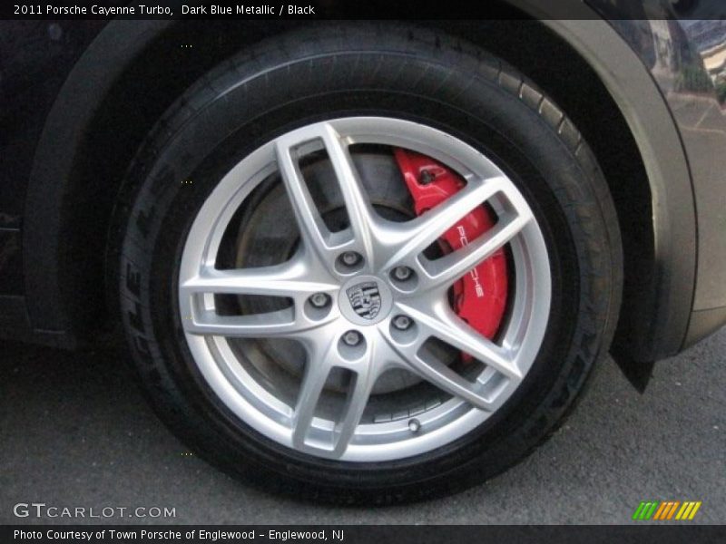 Dark Blue Metallic / Black 2011 Porsche Cayenne Turbo
