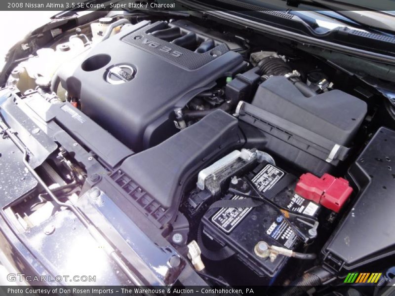 Super Black / Charcoal 2008 Nissan Altima 3.5 SE Coupe