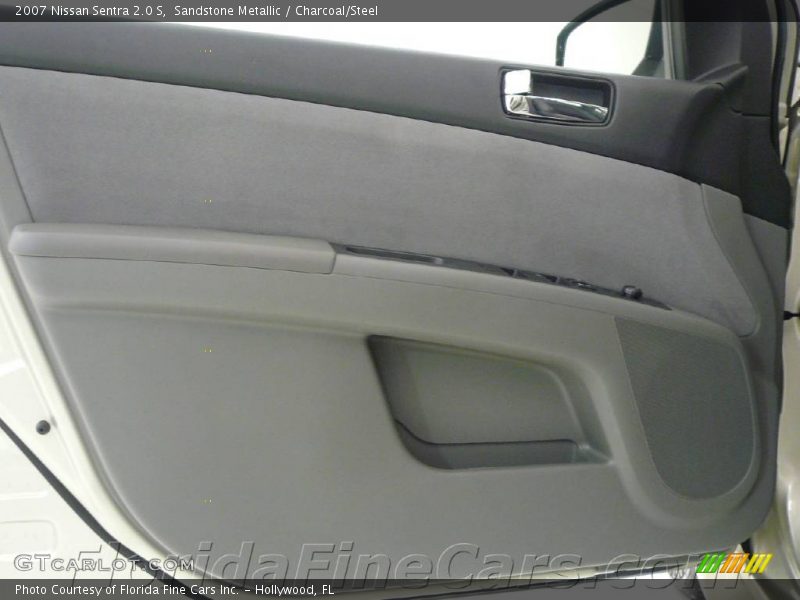 Sandstone Metallic / Charcoal/Steel 2007 Nissan Sentra 2.0 S