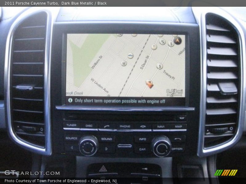 Dark Blue Metallic / Black 2011 Porsche Cayenne Turbo