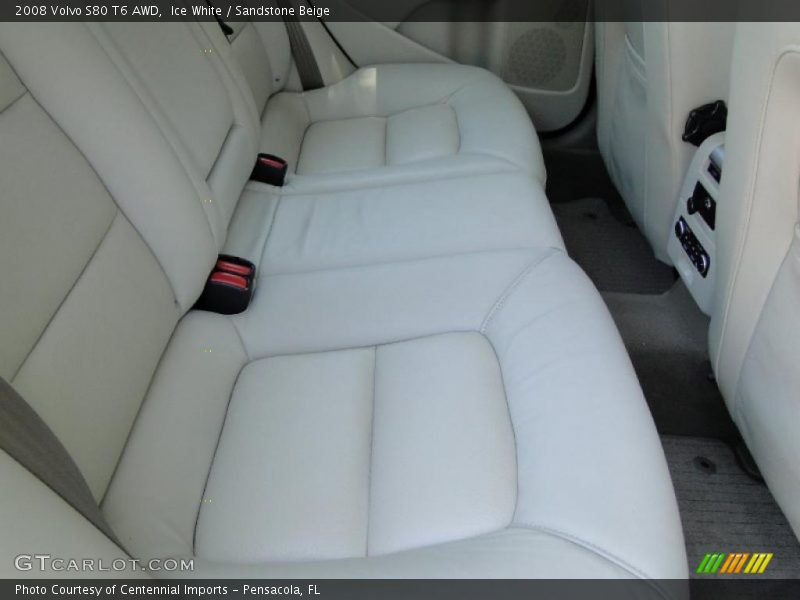Ice White / Sandstone Beige 2008 Volvo S80 T6 AWD