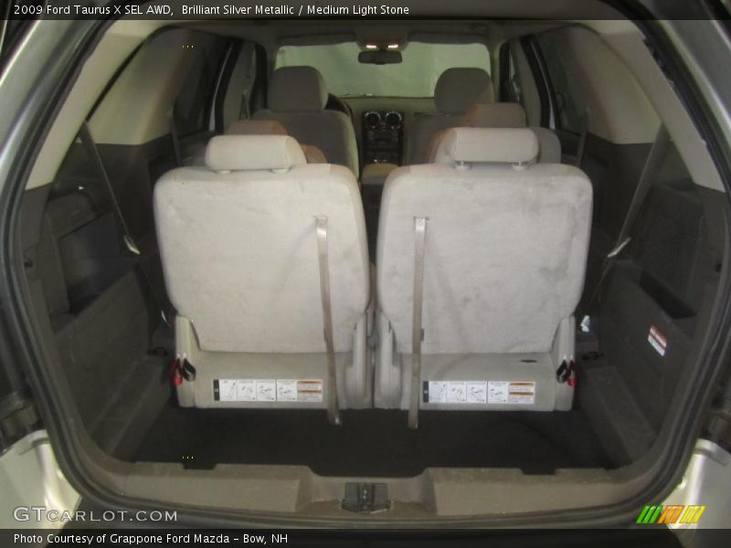 Brilliant Silver Metallic / Medium Light Stone 2009 Ford Taurus X SEL AWD