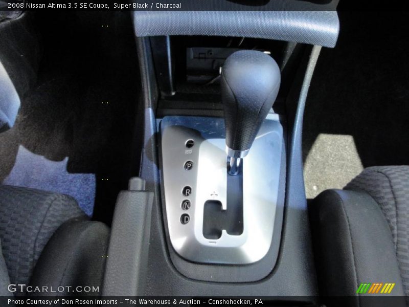 Super Black / Charcoal 2008 Nissan Altima 3.5 SE Coupe