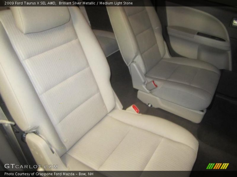Brilliant Silver Metallic / Medium Light Stone 2009 Ford Taurus X SEL AWD