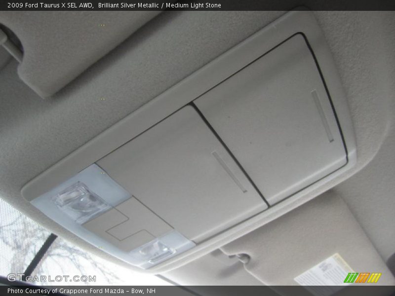 Brilliant Silver Metallic / Medium Light Stone 2009 Ford Taurus X SEL AWD