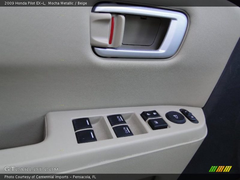 Mocha Metallic / Beige 2009 Honda Pilot EX-L