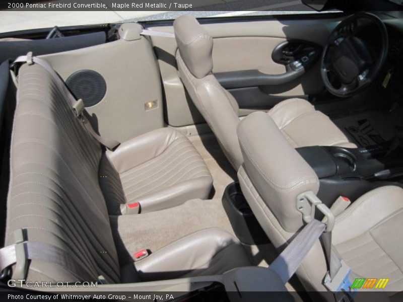  2000 Firebird Convertible Taupe Interior