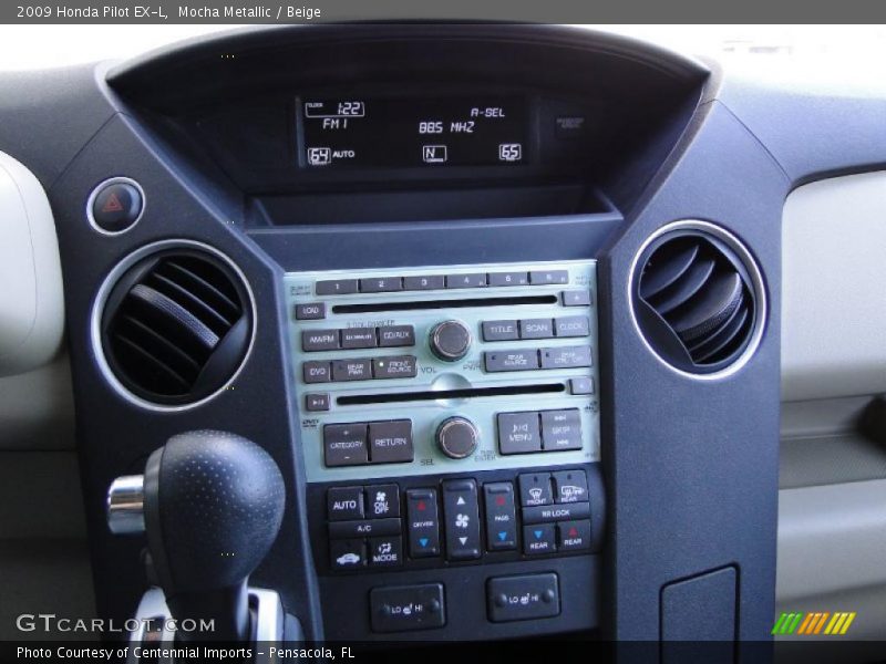 Controls of 2009 Pilot EX-L