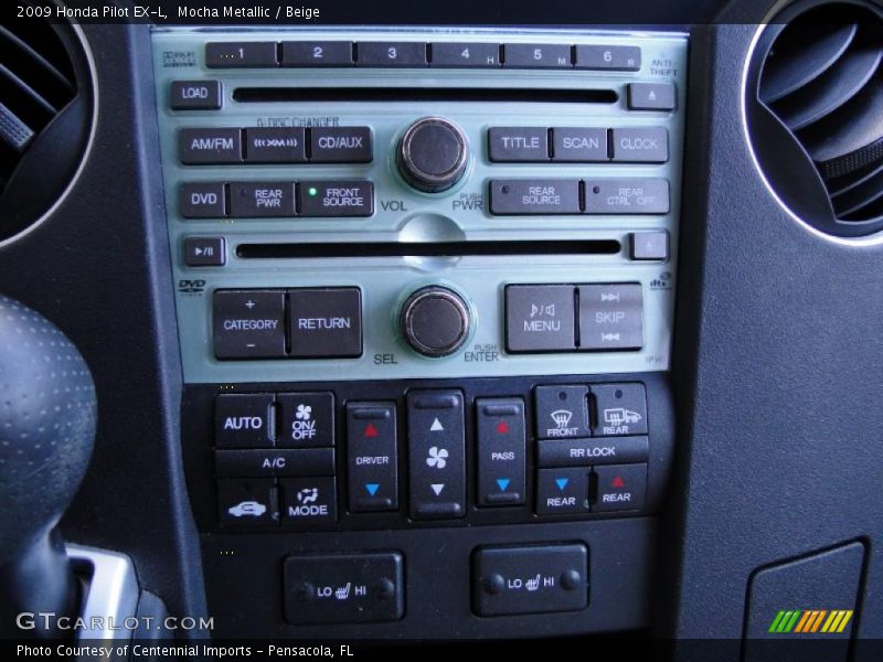 Controls of 2009 Pilot EX-L