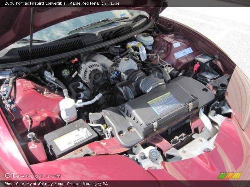  2000 Firebird Convertible Engine - 3.8 Liter OHV 12-Valve V6