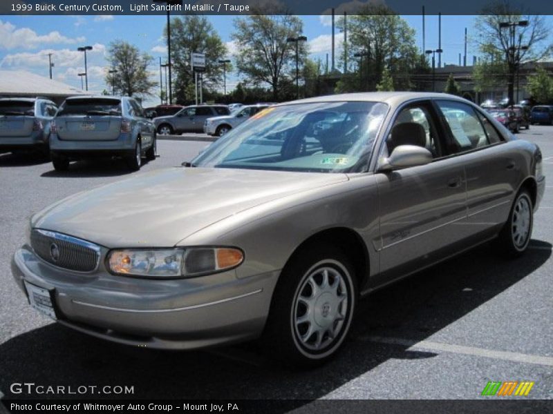 Light Sandrift Metallic / Taupe 1999 Buick Century Custom