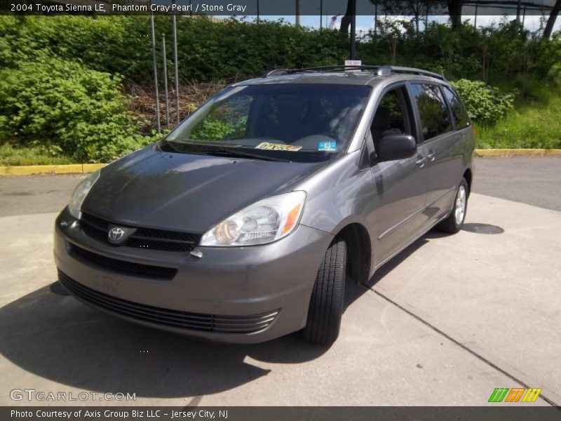 Phantom Gray Pearl / Stone Gray 2004 Toyota Sienna LE