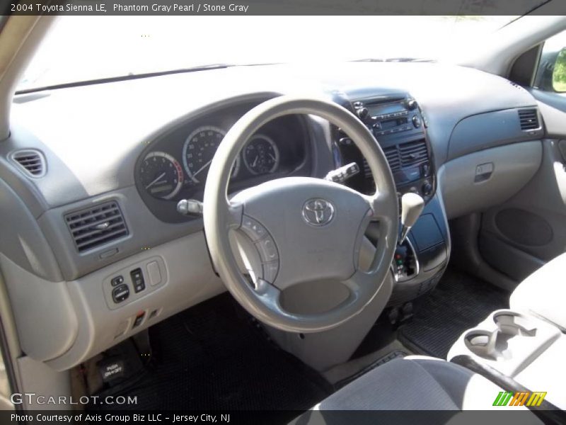Phantom Gray Pearl / Stone Gray 2004 Toyota Sienna LE