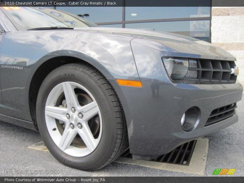 Cyber Gray Metallic / Black 2010 Chevrolet Camaro LT Coupe
