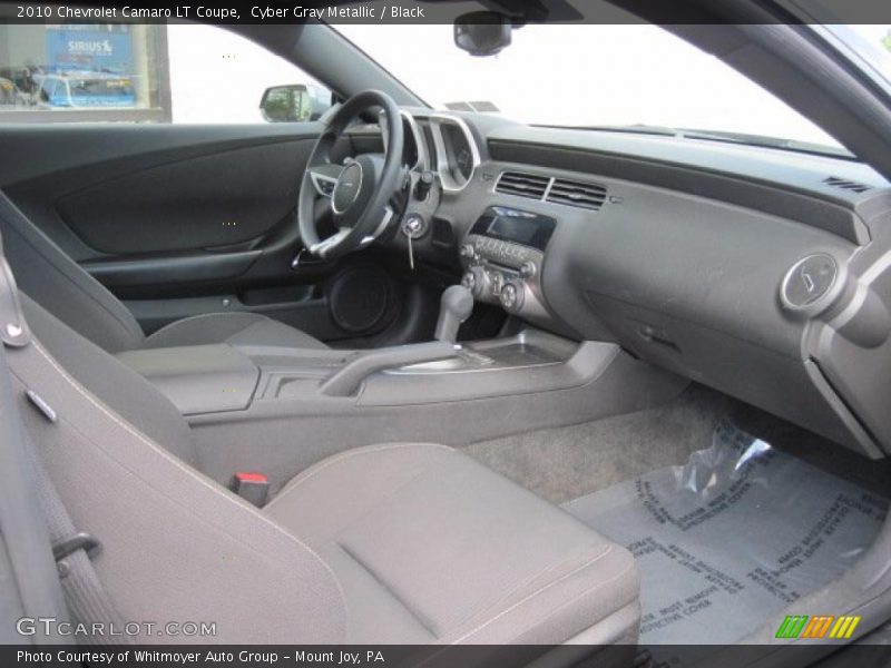 Cyber Gray Metallic / Black 2010 Chevrolet Camaro LT Coupe