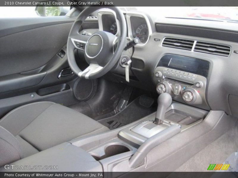 Cyber Gray Metallic / Black 2010 Chevrolet Camaro LT Coupe
