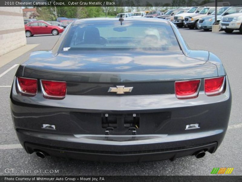 Cyber Gray Metallic / Black 2010 Chevrolet Camaro LT Coupe