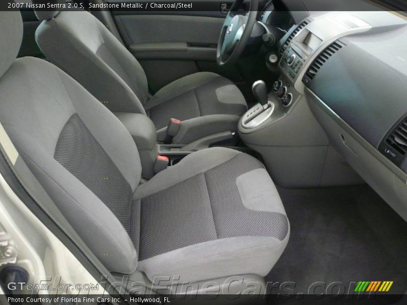 Sandstone Metallic / Charcoal/Steel 2007 Nissan Sentra 2.0 S