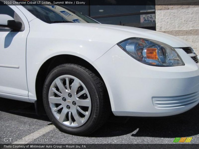 Summit White / Ebony 2010 Chevrolet Cobalt LT Sedan