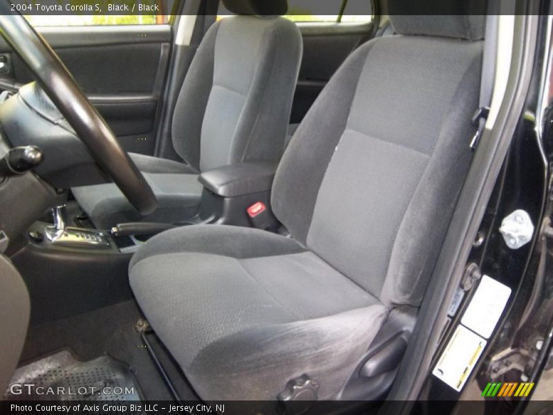  2004 Corolla S Black Interior