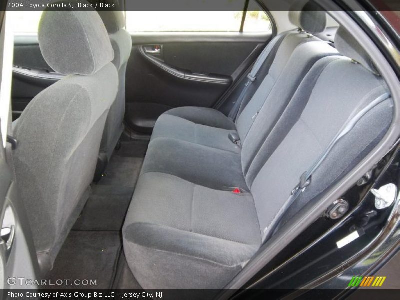 Black / Black 2004 Toyota Corolla S