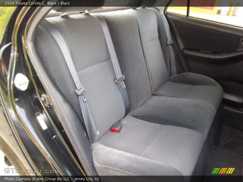  2004 Corolla S Black Interior