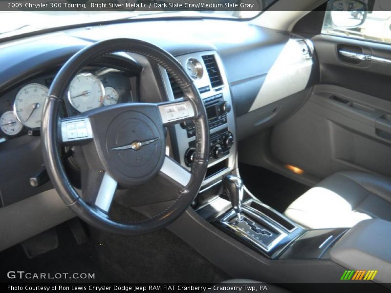 Bright Silver Metallic / Dark Slate Gray/Medium Slate Gray 2005 Chrysler 300 Touring