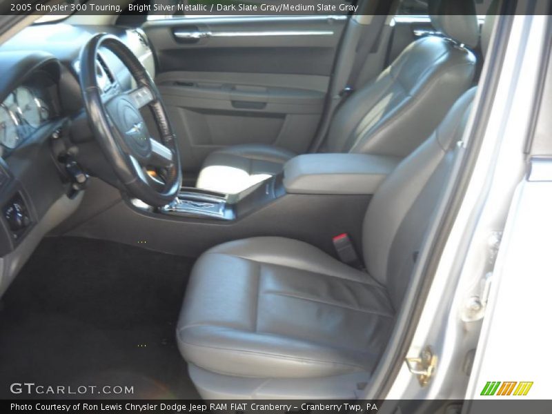 Bright Silver Metallic / Dark Slate Gray/Medium Slate Gray 2005 Chrysler 300 Touring