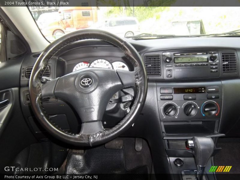 Black / Black 2004 Toyota Corolla S