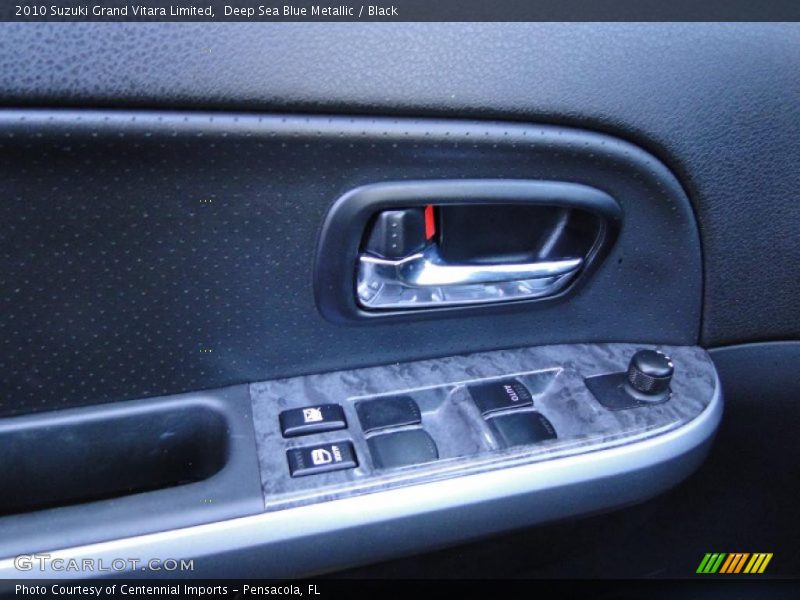 Deep Sea Blue Metallic / Black 2010 Suzuki Grand Vitara Limited